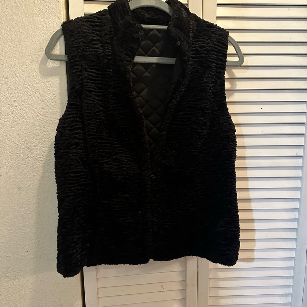 Ralph Lauren Black Textured Women's Vest